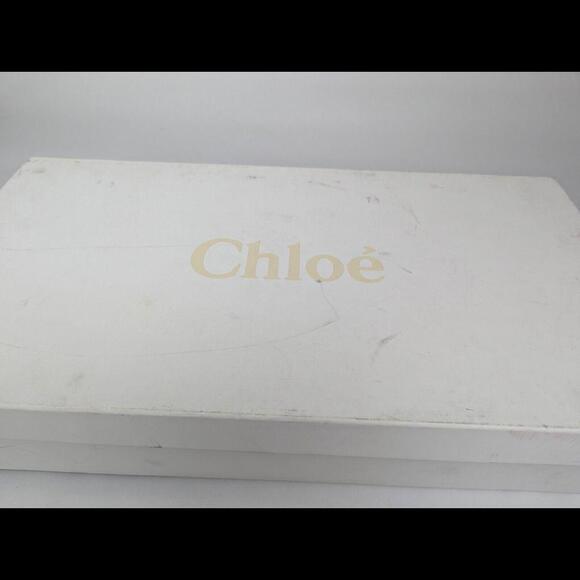 [SOLD] CHLOE Sz EU39 US9 Knee High Riding Boots Prince Leather Cream Pull On - Picture 15 of 15